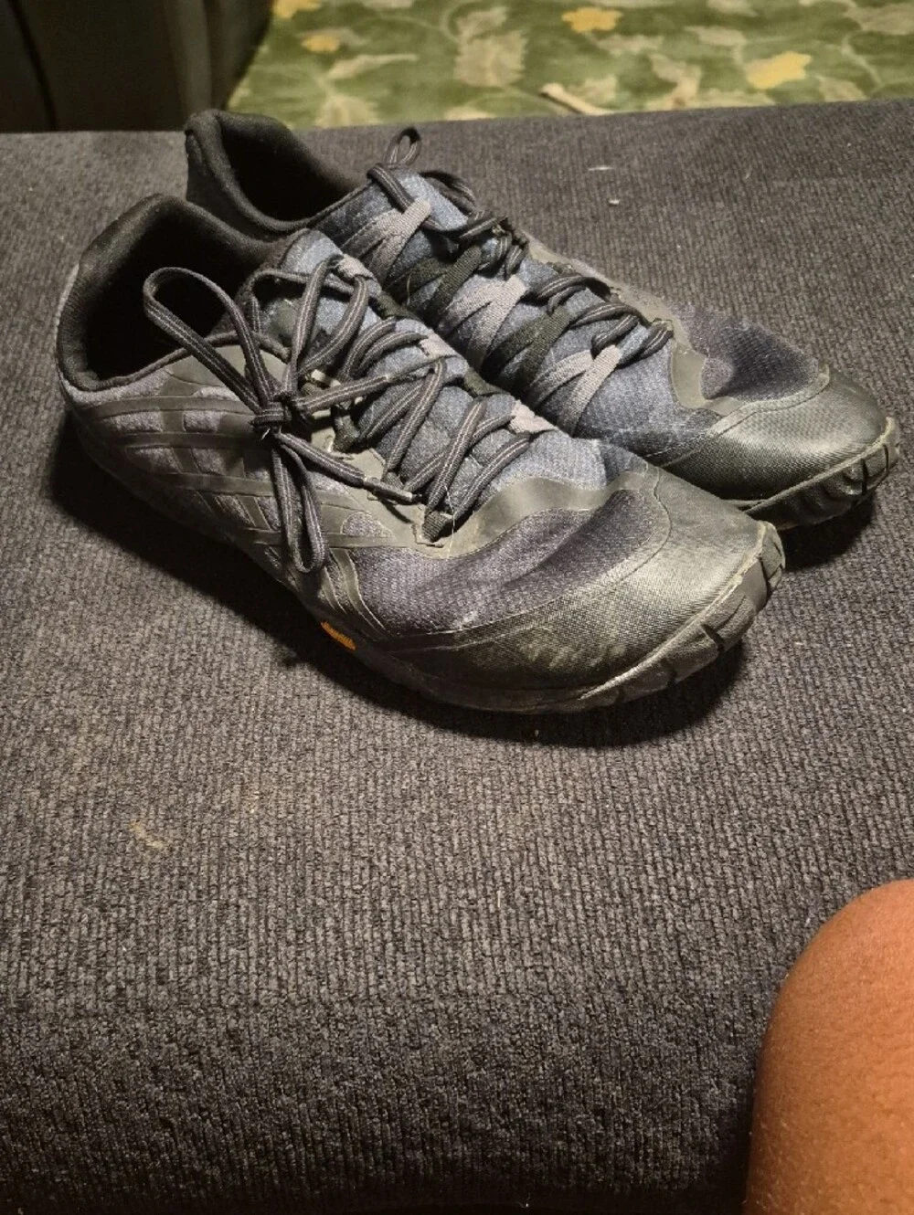 Merrell Men’s Black Low-Profile Trail Running Shoes